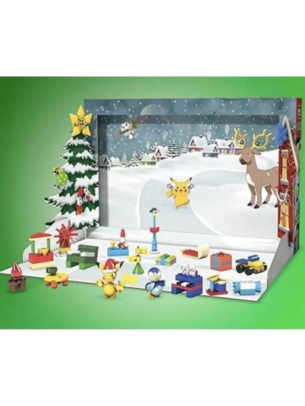 MEGA Construx Pokémon Building Toys Set Holiday Advent Calendar 202 Piece NEW
